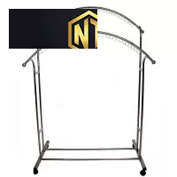 GIÀN TREO QUẦN ÁO HÌNH CUNG BẰNG INOX TIỆN LỢI